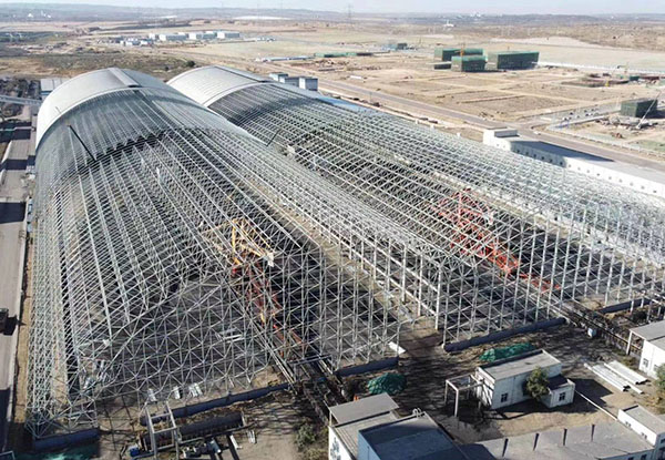國(guó)家電廠封煤工程，F(xiàn)RP采光板項(xiàng)目